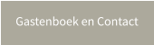 Gastenboek en Contact